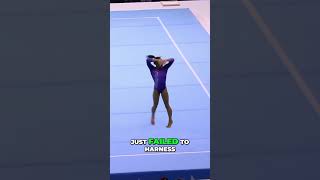 Simone Biles A Graceful Journey to Olympic Perfection shorts simonebiles parisolympics2024 [upl. by Teahan]