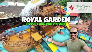 Royal garden resort and water park  Full tour and vlog [upl. by Avihs]