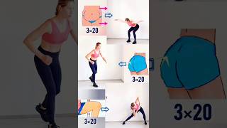 Standing Exercises to Lose Weight Fast at Home ❤️motivation losefatathome losebodyfat fatloss [upl. by Yenroc]