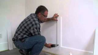 Wall Paneled Wainscoting Kit Installation  Step 7 Regular Stiles [upl. by Iliram]