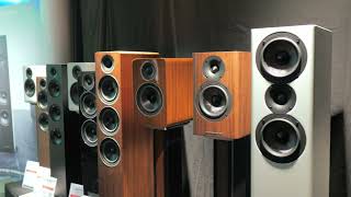 Acoustic Energy CORINIUM series Loudspeakers on demo at The 2024 Bristol HiFi Show [upl. by Niuq729]