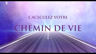 🛤️ CHEMIN DE VIE EN NUMÉROLOGIE  Comment le calculer [upl. by Ennasor]