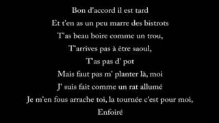 Renaud  Si tes mon pote  Lyrics [upl. by Welbie]