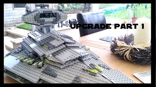 Lego Star Destroyer 2006 Haul and Upgrade Part 1  Early Exterior Changes [upl. by Ynottirb901]