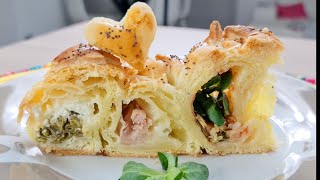 GIRELLA RIPIENA TORTA SALATA GOLOSISSIMA Svuotafrigo  Franceska Chef  Stuffed Salty Roll cake [upl. by Lombardy]