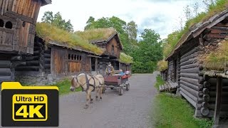 4K Beautiful Norway Village Life and Landscapes Stock Footages [upl. by Cecilla730]