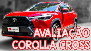 Avaliação Corolla Cross 20 FLEX 2022  BEM MELHOR QUE O TAOS ou só é fama [upl. by Krall453]