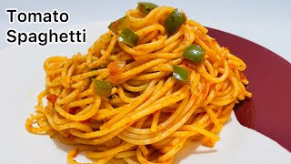 Quick amp Easy Tomato Spaghetti Recipe  Basic Spaghetti in Tomato Sauce by Juicy Tomato [upl. by Gowon]