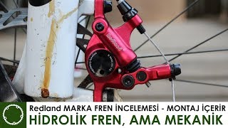 Hem Hidrolik Hem Mekanik Fren İncelemesi  Tomtop  50 Dolara Fren Rotor ve Balata [upl. by Annadiane]