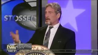 Libertarian Candidates Debate Guns 2nd Amendment on Stossel [upl. by Janifer]