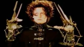 Edward Scissorhands Making off Behind the scenes [upl. by Cobbie]