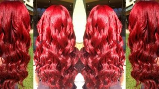 Cabelo Vermelho Vibrante  Veja Como Conseguir [upl. by Nosduh772]