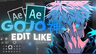 Edit like GOJO神 Tutorial Free Pf [upl. by Birkle255]