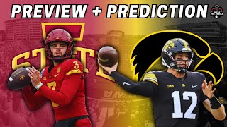 Iowa State vs Iowa Preview  Prediction  Does Iowa have an Offense  CFB 2024 [upl. by Frey334]