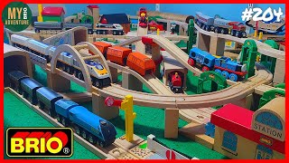 Spending 3 Days Building a VINTAGE BRIO Train Track 204 [upl. by Goat]