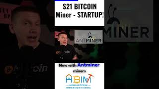 EP4911 S21 BITCOIN Miner – STARTUP btcmining immersioncooling [upl. by Yeltnarb27]