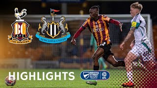 MATCH HIGHLIGHTS Bradford City v Newcastle United Under21s [upl. by Oloapnaig]