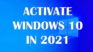 How to activate windows 10 in 2021 [upl. by Bergerac265]