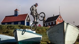 Trials Biking in Greenland  Petr Kraus 2013 [upl. by Ruel80]