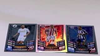 Match Attax 2012 2013 Opening MOTM Star Player Star Signing Ep5 from Box of 100 [upl. by Brawner]