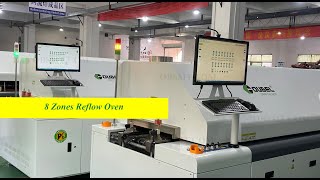 8 Zones Reflow OvenSMT Reflow OvenPCB Welding MachinePCB Soldering MachineOBSMTOUBEL GROUP [upl. by Nonah]