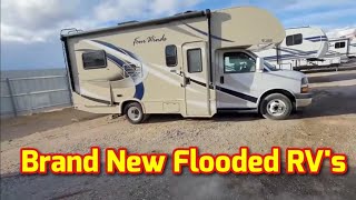 Brand New Flooded RVs At Auction For Super Cheap Copart Walk Around [upl. by Lovering68]