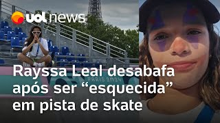 Rayssa Leal e equipe brasileira de skate são esquecidos em pista das Olimpíadas Sem condição [upl. by Shantha55]