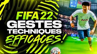 TUTO FIFA 22  LES GESTES TECHNIQUES EFFICACES A MAÎTRISER ABSOLUMENT POUR SAMÉLIORER ET GAGNER [upl. by Yalhsa]