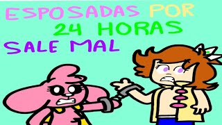 ESPOSADAS POR 24 HORAS😱😧 SALE MAL  Lupita crack [upl. by Eyks900]