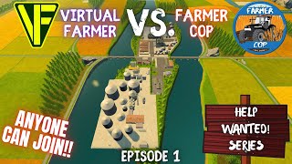 The Final Verdict  Virtual Farmer vs FarmerCop  Farming Simulator 22 Vertical Live [upl. by Nnylatsirk]