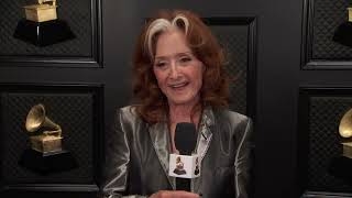 BONNIE RAITT OneOnOne Interview  2022 GRAMMYs [upl. by Razid81]