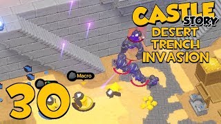 Castle Story Invasion on Desert Trench  Part 30  FINAL STAND [upl. by Frankel93]