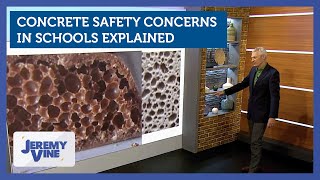 Concrete safety concerns in schools explained Feat quotCrackmanquot  Jeremy Vine [upl. by Nirrep]