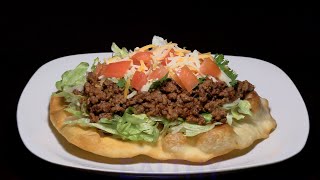 How to Make Navajo Fry Bread Tacos [upl. by Mafala]