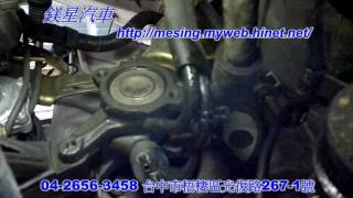 方向機泵浦滲油拆裝更換 TOYOTA PREMIO 16L 1998 4AFE A246E [upl. by Frager]