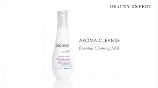 Decleor Aroma Cleanse Essential Cleansing Milk  Beauty Expert [upl. by Ataymik975]