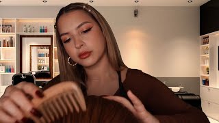 ASMR Hair Salon Roleplay  Trimming amp Styling your hair 😍 💇‍♂️ [upl. by Asile]