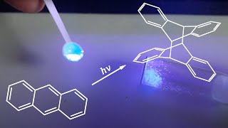 Anthracene Photodimer Synthesis [upl. by Caputto]