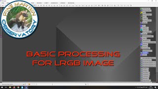 PixInsight  Basic Processing of a LRGB Image Second Attempt [upl. by Einiffit]