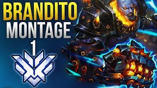 Brandito  1 NA DOOMFIST GOD MONTAGE  Overwatch Montage [upl. by Paynter274]