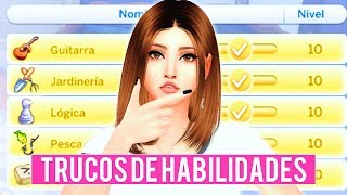 SUBE AL MÁXIMO TODAS LAS HABILIDADES DE TUS SIMS  TRUCOS DE LOS SIMS 4 [upl. by Aisela]