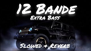 12 Bande SlowedReverb Extra Bass Varinder Brar song viral [upl. by Egas]