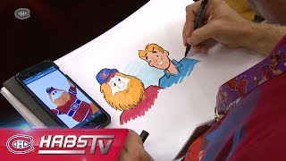 Archie artist draws Youppi [upl. by Ainnek752]