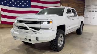 2016 Chevrolet Silverado 1500 LTZ 4x4 CrewCab Leveled [upl. by Hplodnar]