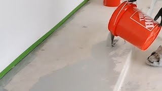 How to Install Polyaspartic Garage Flooring instead of Epoxy [upl. by Orran83]