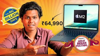 Apple MacBook Air M2 in Flipkart Big Billion Days SALE 2024 amp Amazon Great Indian Festival Sale [upl. by Ardaed874]