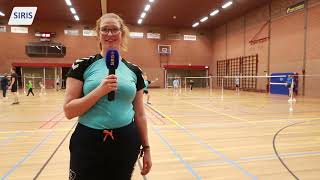 Sportieve gezelligheid bij Badmintonclub Someren [upl. by Niledam]