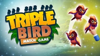 Triple Bird Match Puzzle Game Gameplay Android [upl. by Lesh]