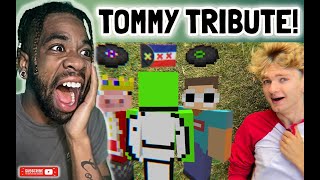 Tommyinnit Tribute to How Dream SMP Changed His Life  LOVELY REACTION [upl. by Ahsemit]