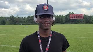 2022 4star WR Amarion Brown is allin with Rutgers [upl. by Enahs49]